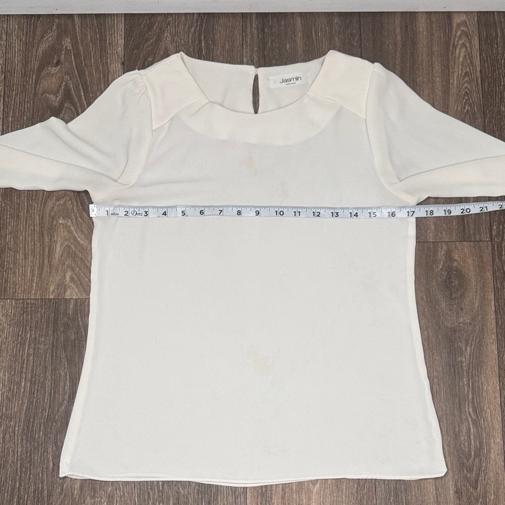 Jasmine Cream Women's Blouse Women’s Size Medium - Picture 5 of 10